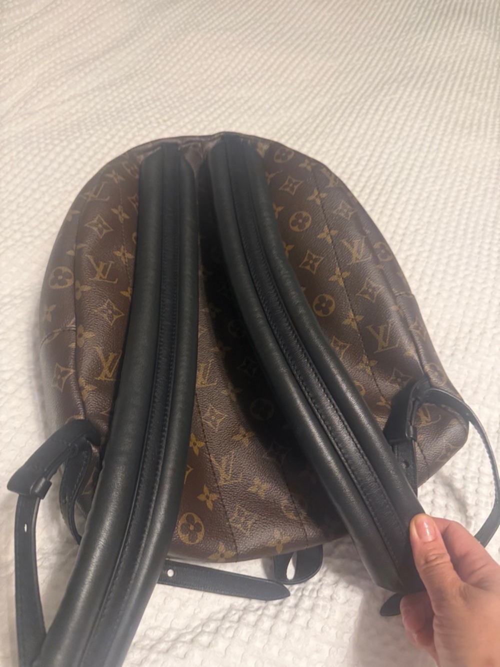 Louis Vuitton Palm Springs medium Brown Monogram Backpack - Picture 10 of 12